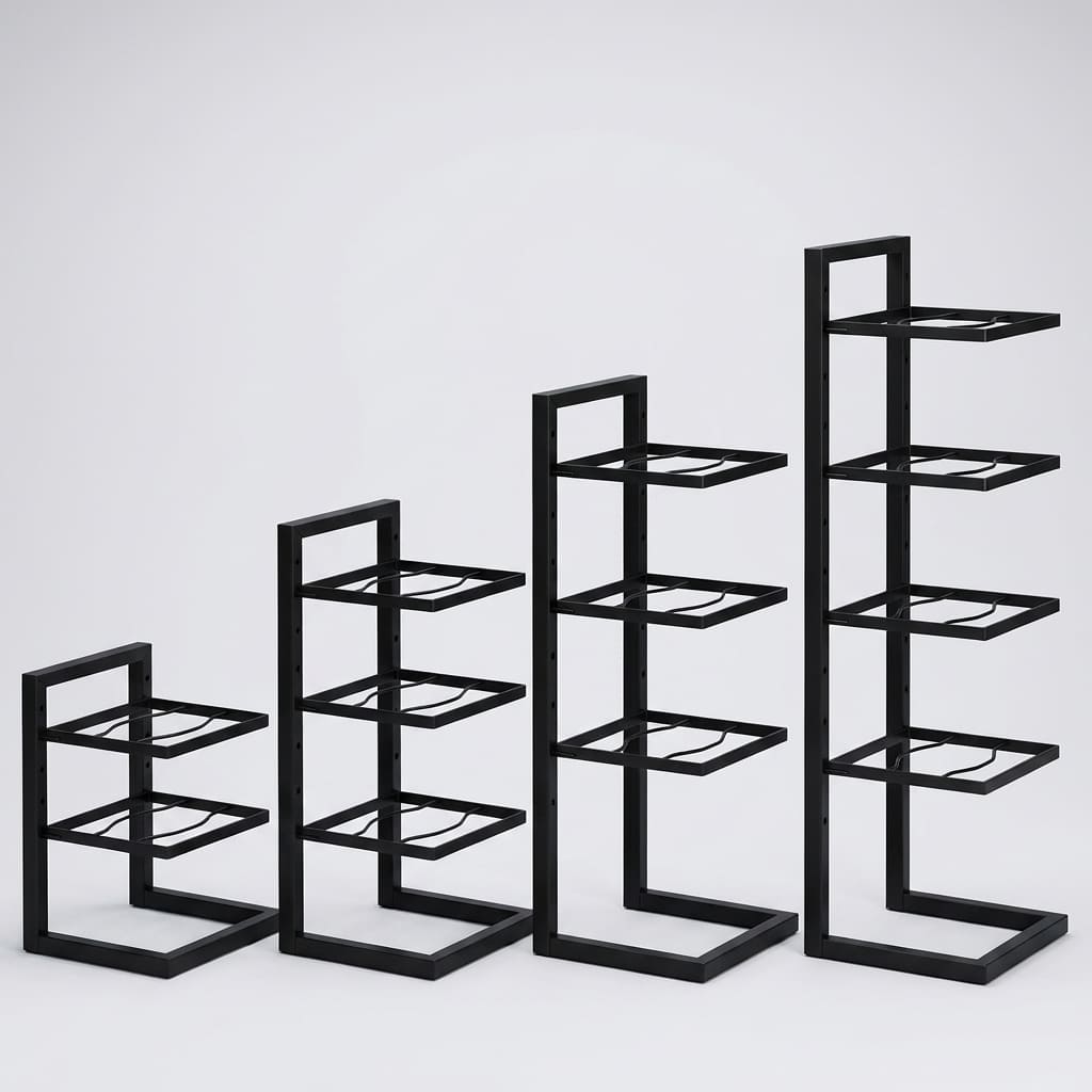 Pot Rack Organizer: The Real Fix for 4 Kitchen Storage Problems 3 pot rack organizer configurations size comparison